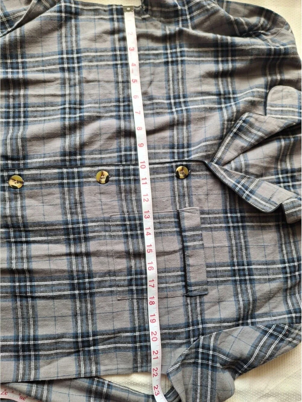 NWT High Sierra Mens Vintage Pajama Set M 100% Cotton Plaid Shirt Pants Sleepw